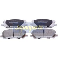 комплект спирачно феродо, дискови спирачки