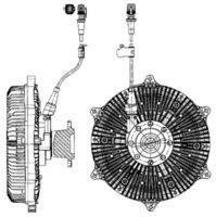 Thumbnail - Koppeling, radiateurventilator - CFC214000P - MAHLE