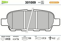 Bremsbelagsatz, Scheibenbremse