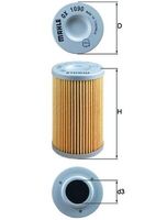 Thumbnail - Oliefilter - OX1090 - MAHLE