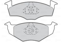 Bremsbelagsatz, Scheibenbremse