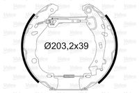 комплект спирачна челюст