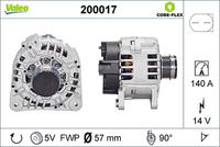 Generator / Alternator VALEO, Cod: 200017
