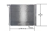 Thumbnail - Condensor, airconditioning - AC269000S - MAHLE