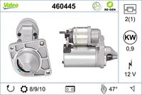 Starter VALEO, Cod: 460445