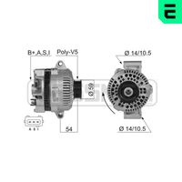 Generator / Alternator ERA, Cod: 210029
