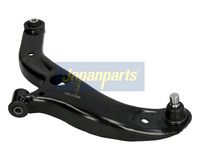 носач, окачване на колелата