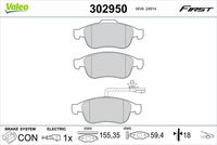 Bremsbelagsatz, Scheibenbremse
