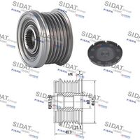 Fulie alternator SIDAT, Cod: 455035