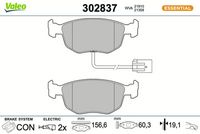 Bremsbelagsatz, Scheibenbremse