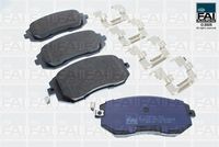 комплект спирачно феродо, дискови спирачки