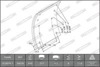 Bremsbelagsatz, Trommelbremse