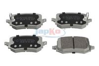 комплект спирачно феродо, дискови спирачки