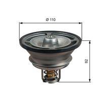 Thermostat, Kühlmittel