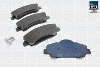 комплект спирачно феродо, дискови спирачки