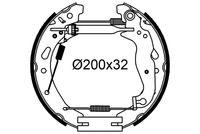 комплект спирачна челюст