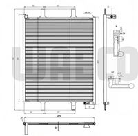 WAECO Condensor, airconditioning 1