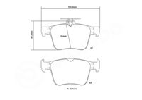 BREMBO High performance remblokkenset 3