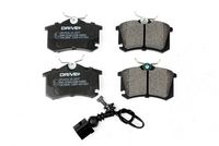 комплект спирачно феродо, дискови спирачки