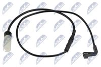 предупредителен контактен сензор, износване на накладките