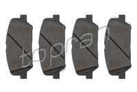 комплект спирачно феродо, дискови спирачки