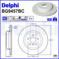Disc frana DELPHI, Cod: BG9457BC