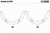 дистанционна шайба, колянов вал
