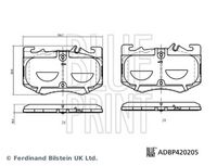 Bremsbelagsatz, Scheibenbremse