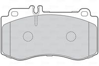 Bremsbelagsatz, Scheibenbremse