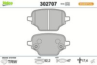 Bremsbelagsatz, Scheibenbremse