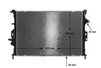 Thumbnail - Radiateur - CR815000S - MAHLE