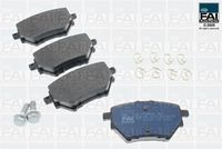 комплект спирачно феродо, дискови спирачки