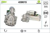 Starter VALEO, Cod: 438615