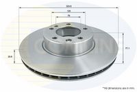Спирачен диск ADC1772V COMLINE