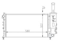 Radiator, engine cooling