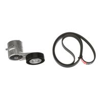 Ķīļrievu siksnu komplekts