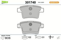 Bremsbelagsatz, Scheibenbremse