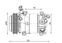 Thumbnail - Compressor, airconditioning - ACP1468000P - MAHLE