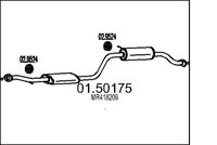 Mittelschalldämpfer