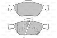 Bremsbelagsatz, Scheibenbremse