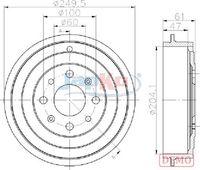 спирачен барабан