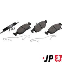 комплект спирачно феродо, дискови спирачки