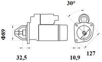 Thumbnail - Startmotor / starter - MS791 - MAHLE