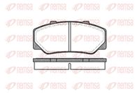 комплект спирачно феродо, дискови спирачки