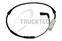 предупредителен контактен сензор, износване на накладките