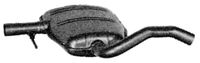 Mittelschalldämpfer