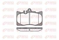 комплект спирачно феродо, дискови спирачки