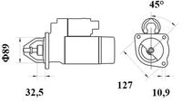 Thumbnail - Startmotor / starter - MS33 - MAHLE