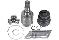 каре комплект, полуоска