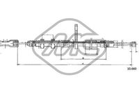 жило, ръчна спирачка